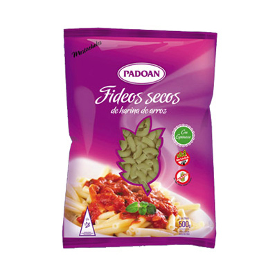 FIDEOS SECOS DE ESPINACA x500g PADOAN