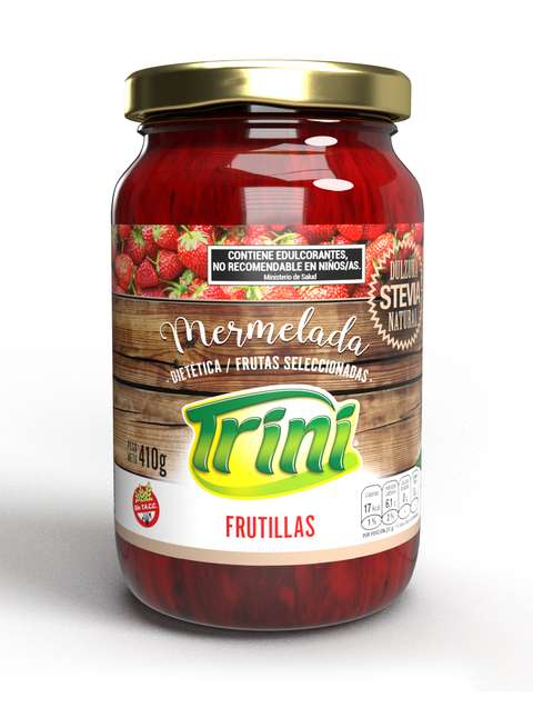 MERMELADA FRUTILLA X 410 GRS TRINI