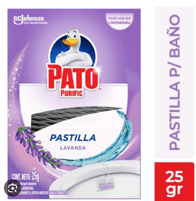 Pastilla p/ baño Pato lavanda 25gr