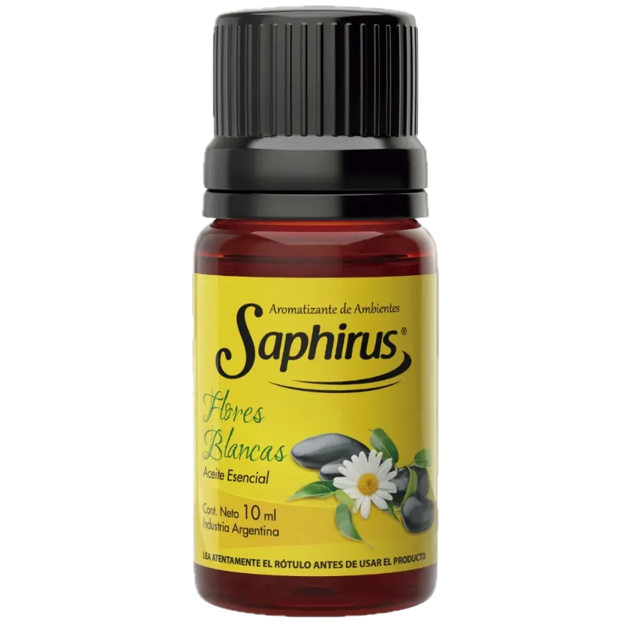 Aceite esencial flores blancas Saphirus