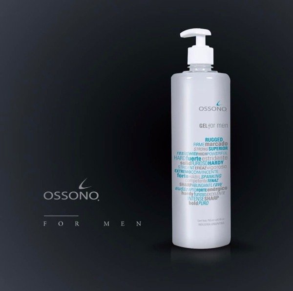 Gel For Men Ossono Power Full Peinado Extra Fijacion 800gr