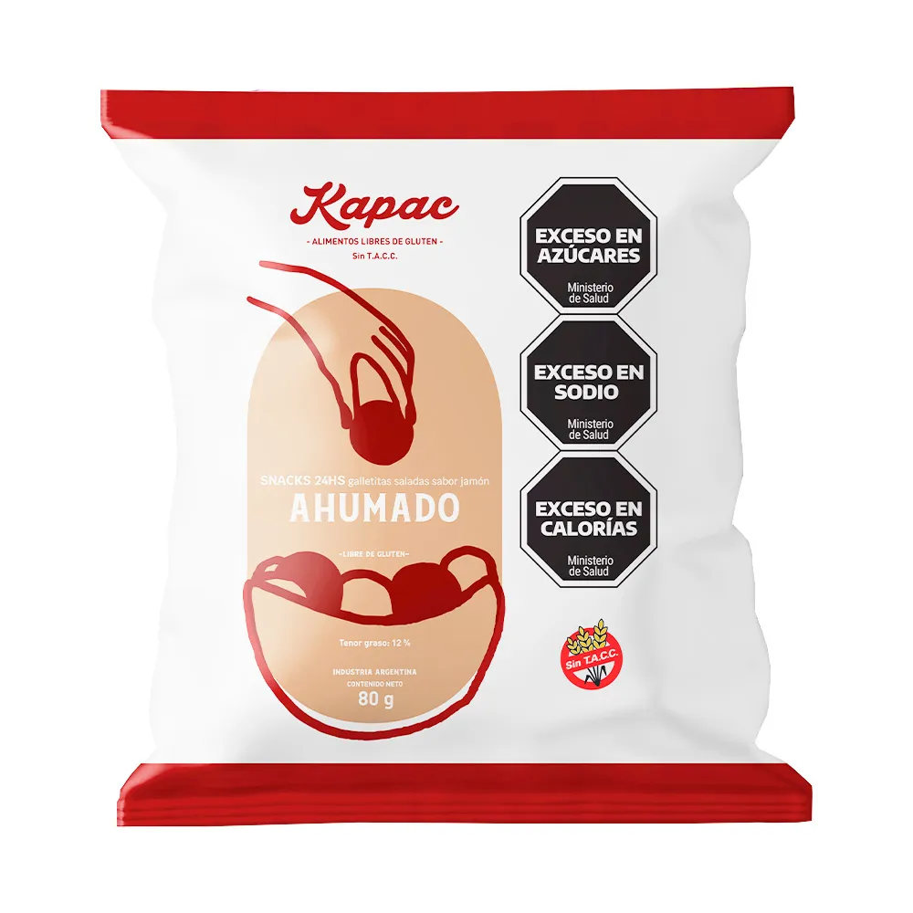 SNACK DE JAMON AHUMADO X 80 GRS KAPAC