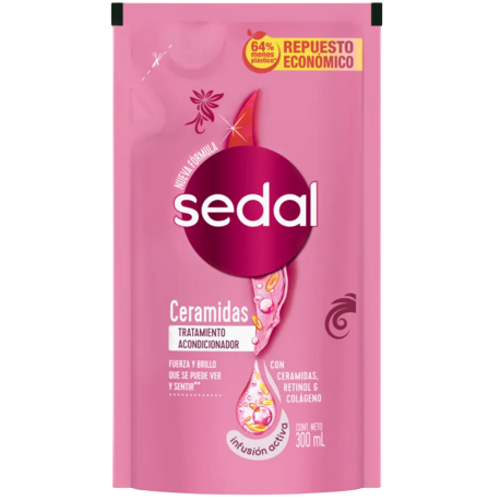 Acondicionador 300ml DP ceramidas Sedal (12)