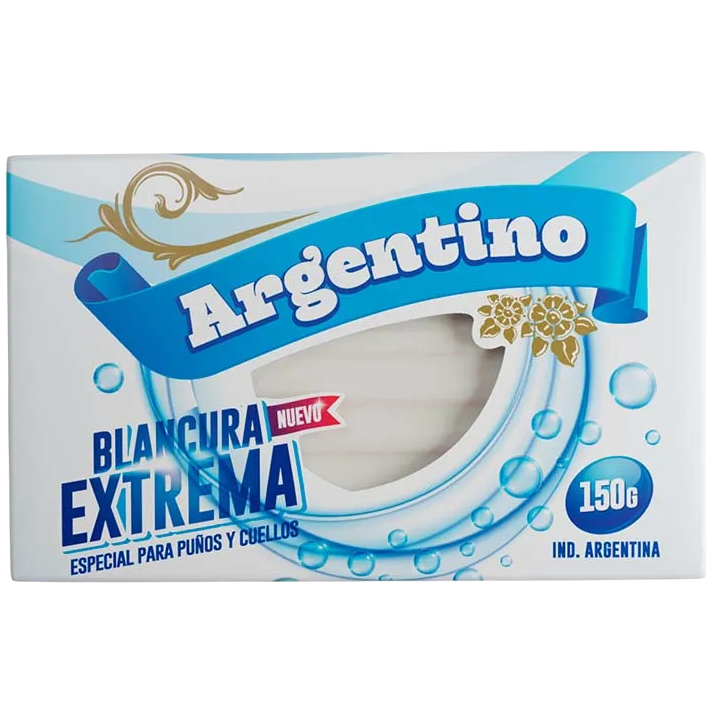 Jabon en pan blanco 150g Argentino (48)