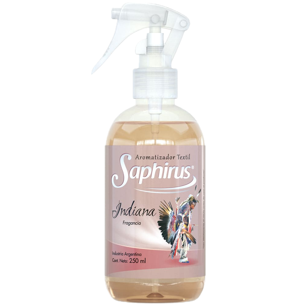 Aromatizador textil 250ml indiana Saphirus (12)