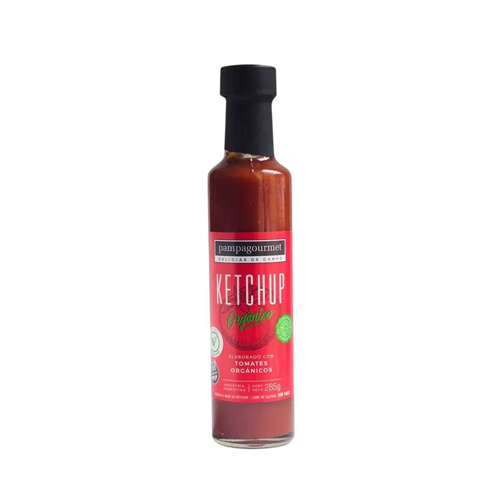 KETCHUP ORGANICO x 285g PAMPA GOURMET