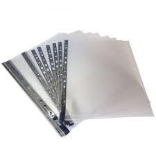 FOLIOS A4 SUPER BORDE GRIS