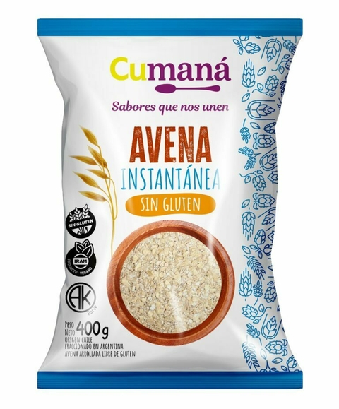 AVENA INST. S/GLUTEN x400g CUMANA