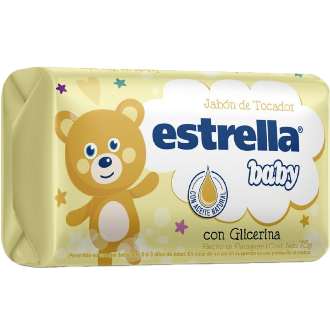 Jabon baby 75g glicerina Estrella (6)
