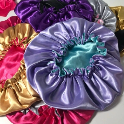 Gorros Saten Varios Colores