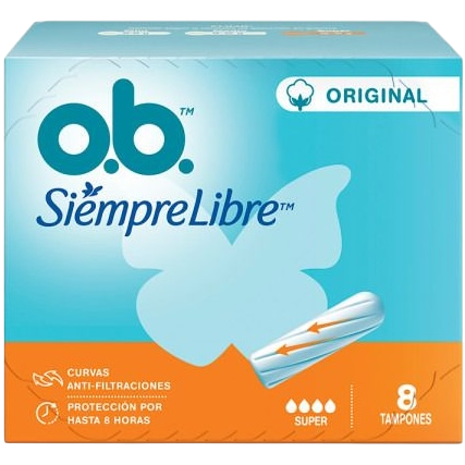Tampon super 8u OB Siempre Libre (40)