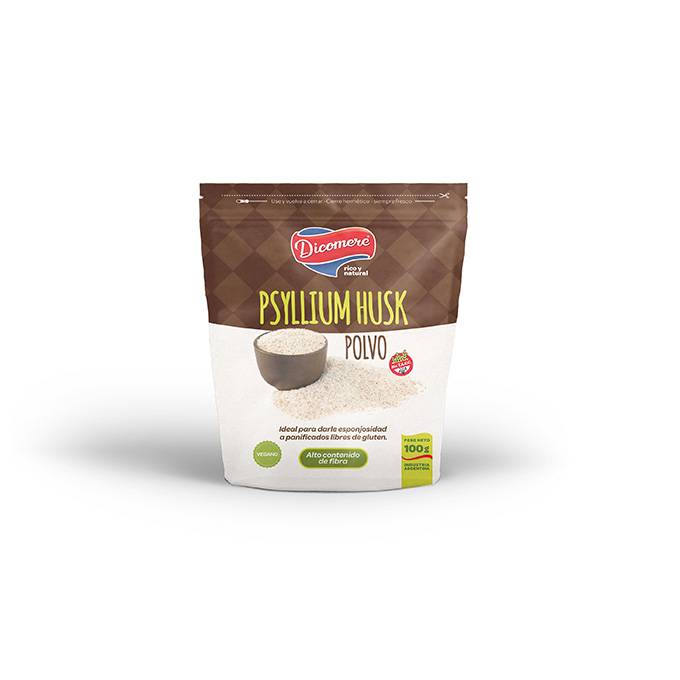 PSYLLIUM HUSK EN POLVO S/TACC x100G DICOMERE