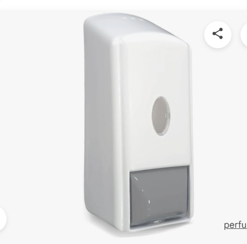 DISPENSER JABON LIQUIDO TAPA BCA TECLA gris cod 10414