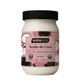 ACEITE DE COCO X 500 CC EXT. VIRGEN ENTRENUTS