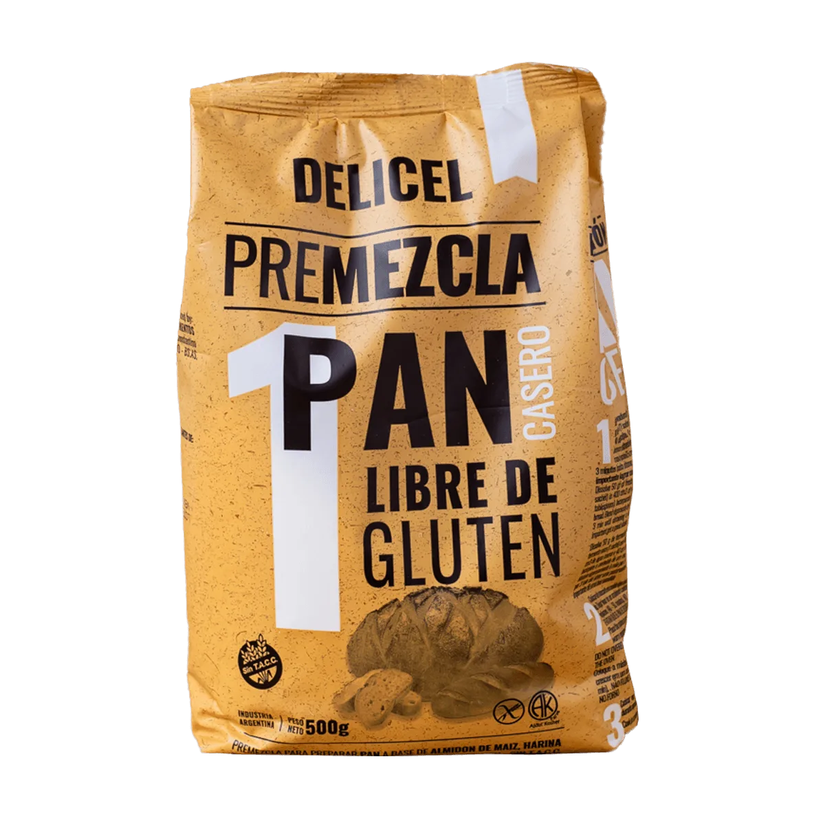 PREMEZCLA PAN X 500 GR DELICELL