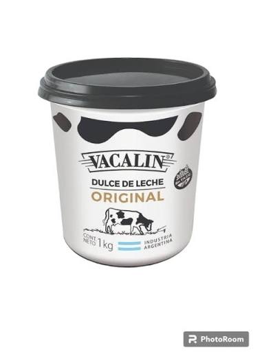 Dulce de leche Vacalin repostero x 1 kg