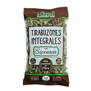 FIDEOS TIRABUZON DE ESPINACA x120g CERAL