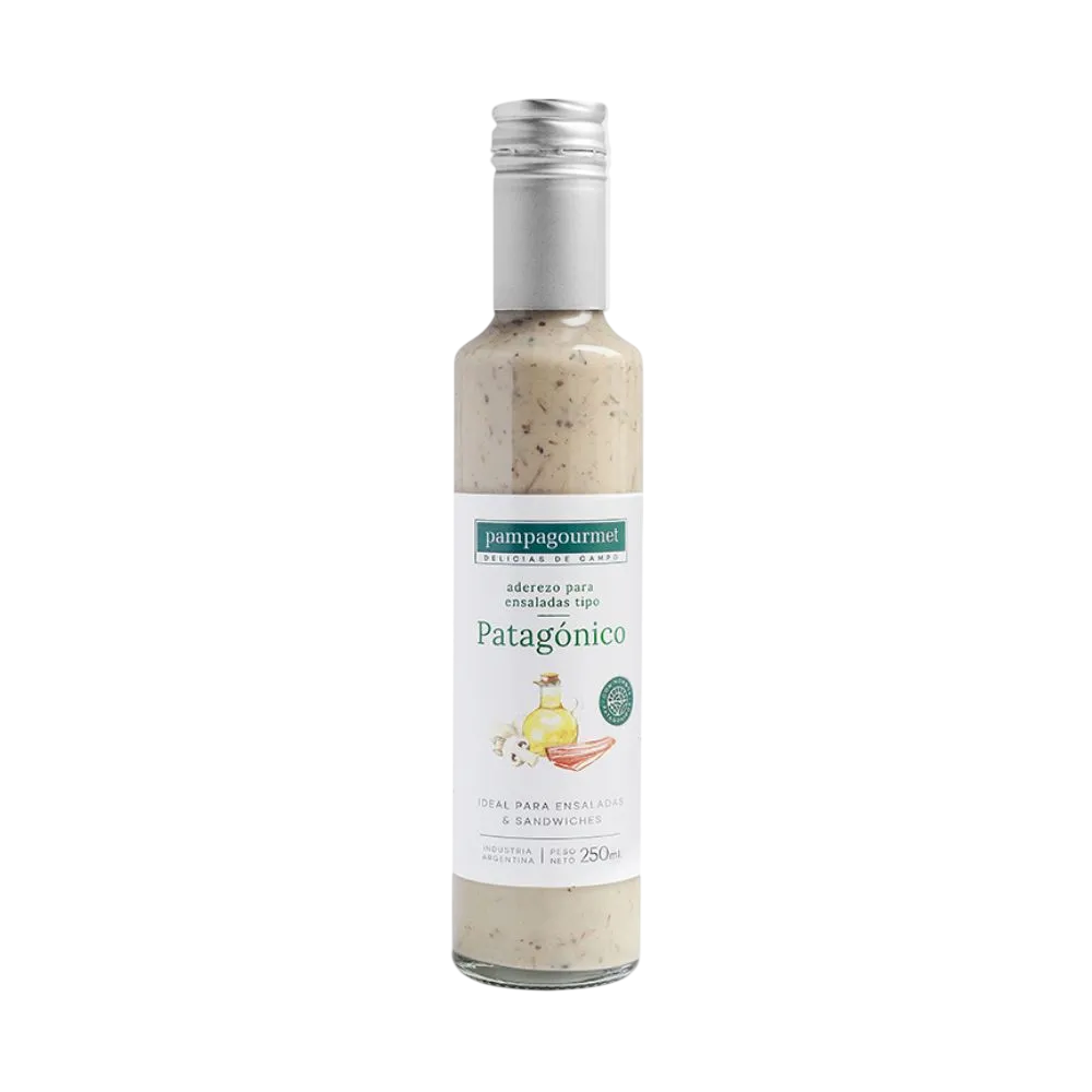 ADEREZO PARA ENSALADA PATAGONICO x 250cc PAMPA GOURMET