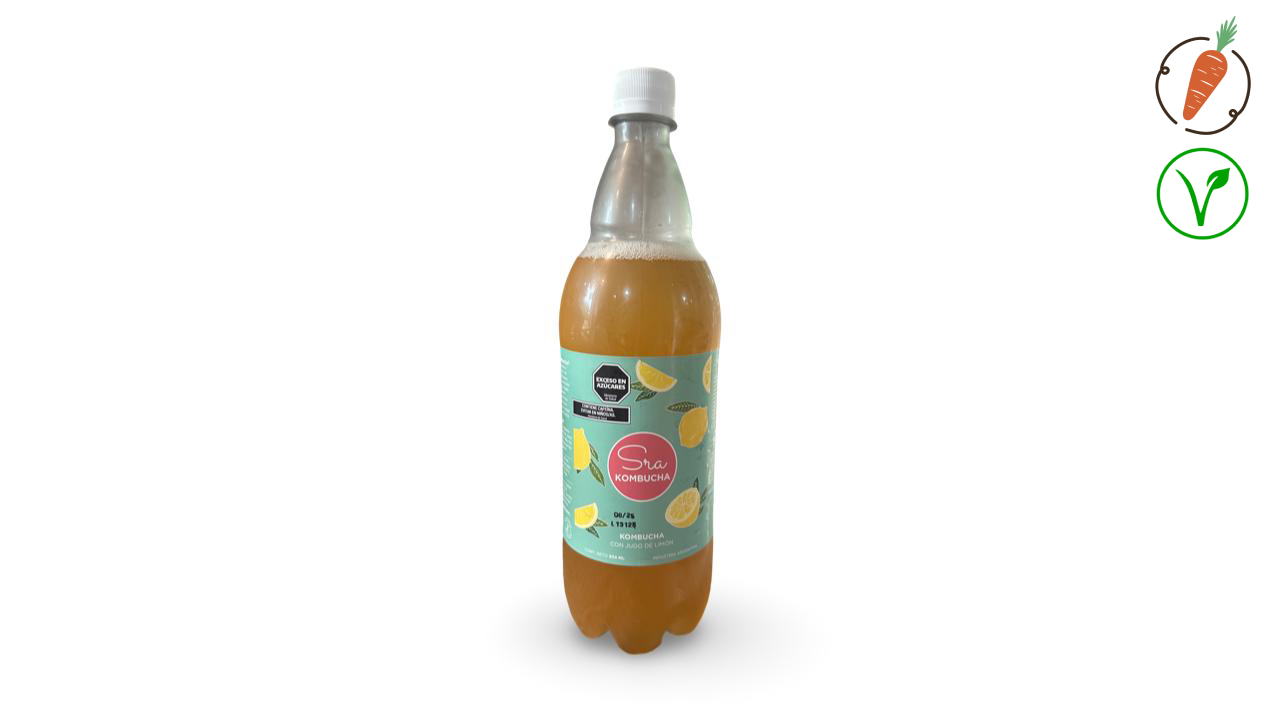 KOMBUCHA ORIGINAL C/ LIMON x1 SR. KEFIR