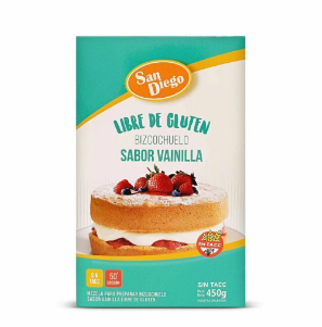 BIZCOCHUELO DE VAINILLA X 450 GR SAN DIEGO