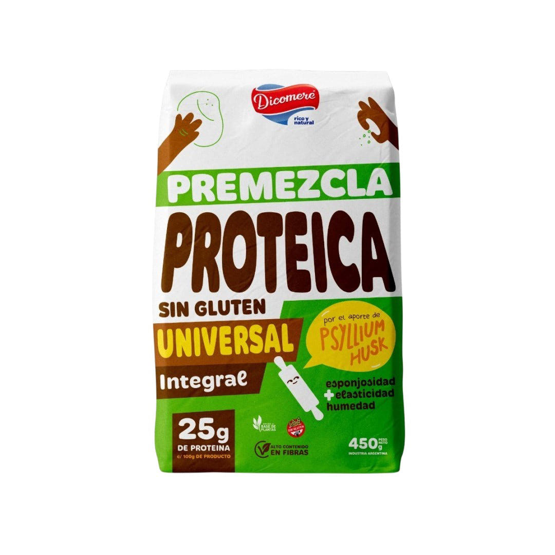 PREMEZCLA UNIVERSAL INTEGRAL PROTEICA X 450 GRS DICOMERE