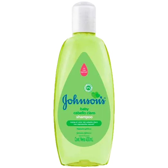 Shampoo baby 400ml cabello claro Johnson (12)