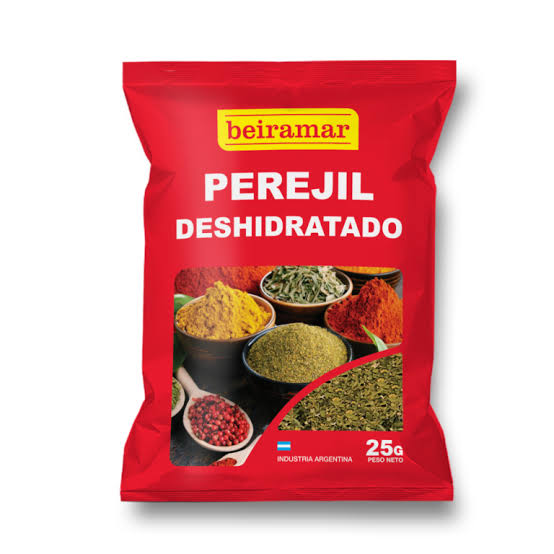 Perejil deshidratado x 25gr