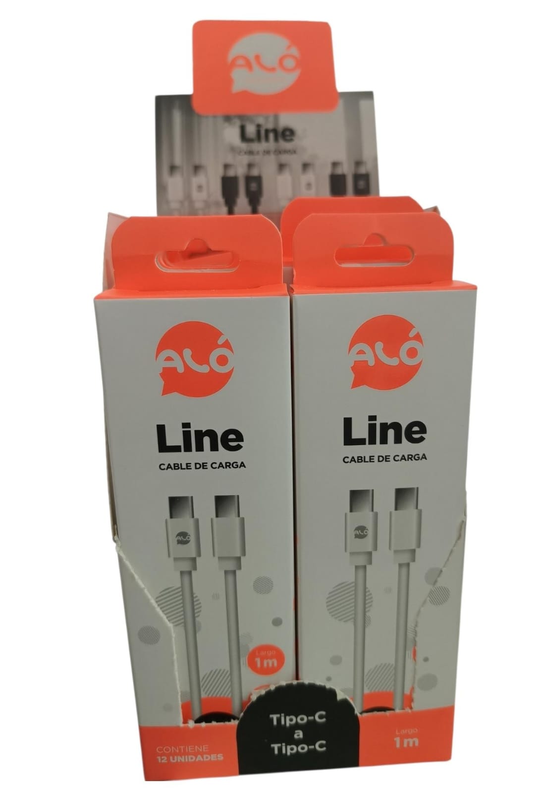 CABLE TIPO C 15W CAJA X12