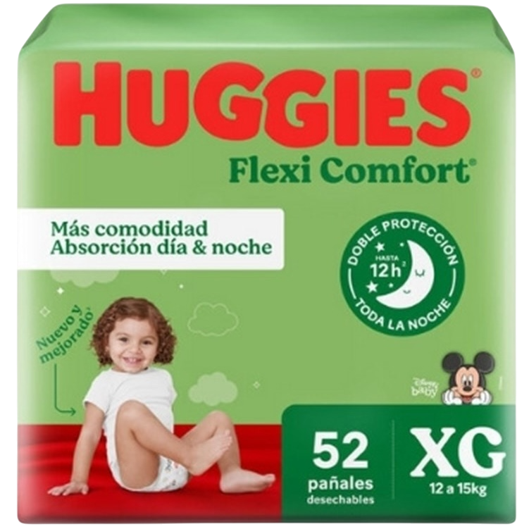Pañal baby XG 52u flexi comfort Huggies (2)