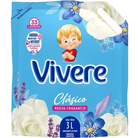 Suavizante 3L DP clasico Vivere (4)