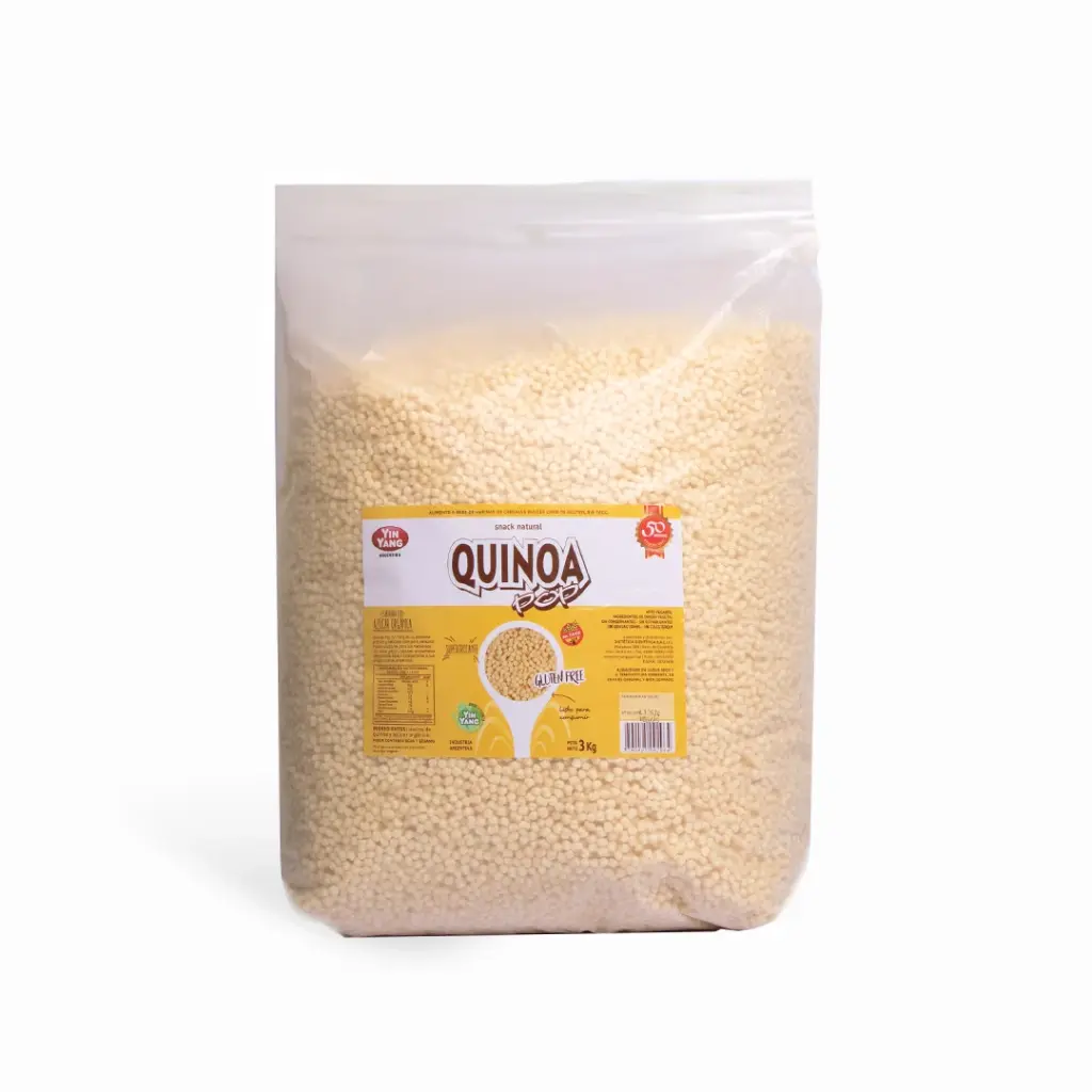 QUINOA POP S/AZUCAR X 3KG YIN YANG