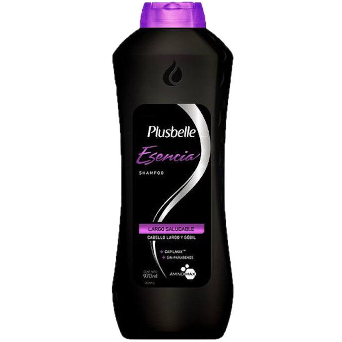 Shampoo 970ml esencia largo saludable Plusbelle (12)