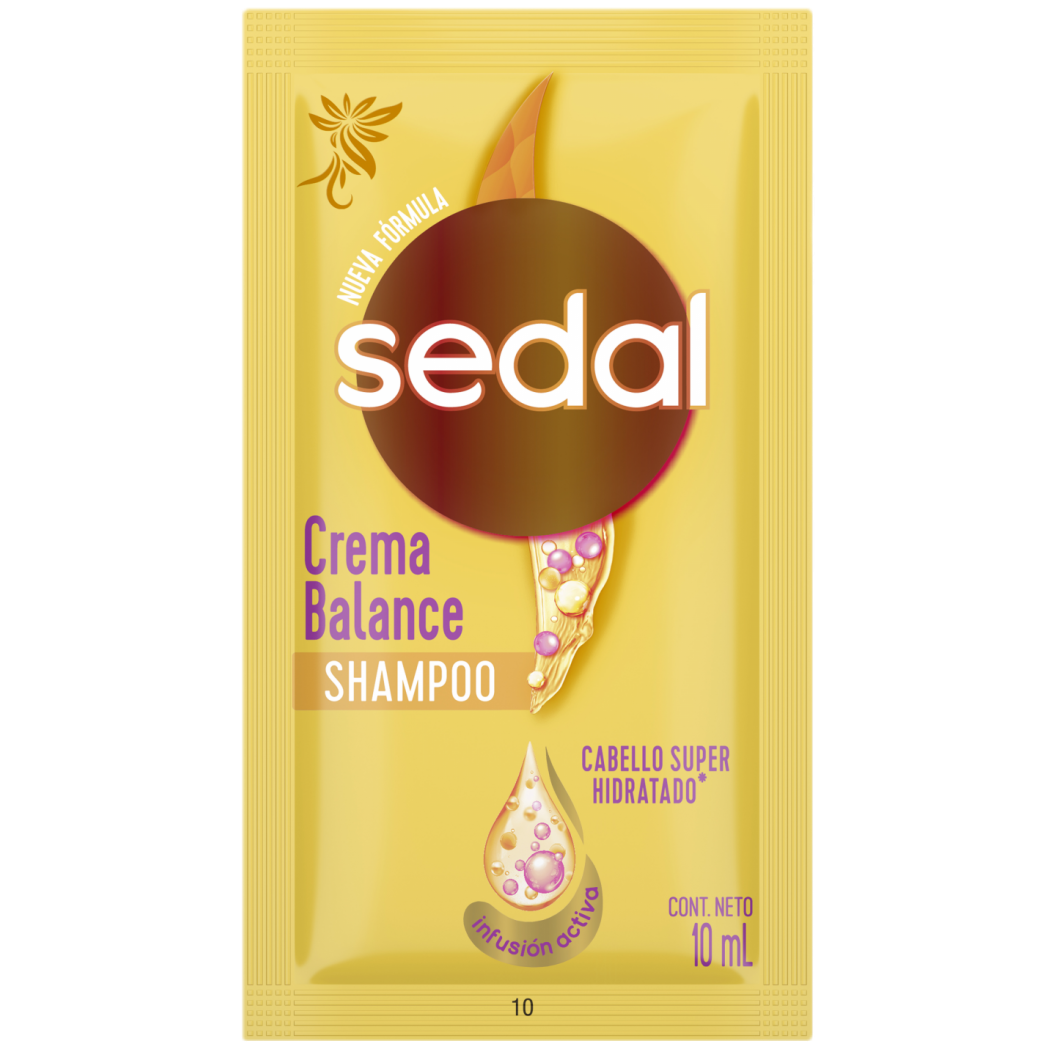 Shampoo 10ml crema balance Sedal (24)