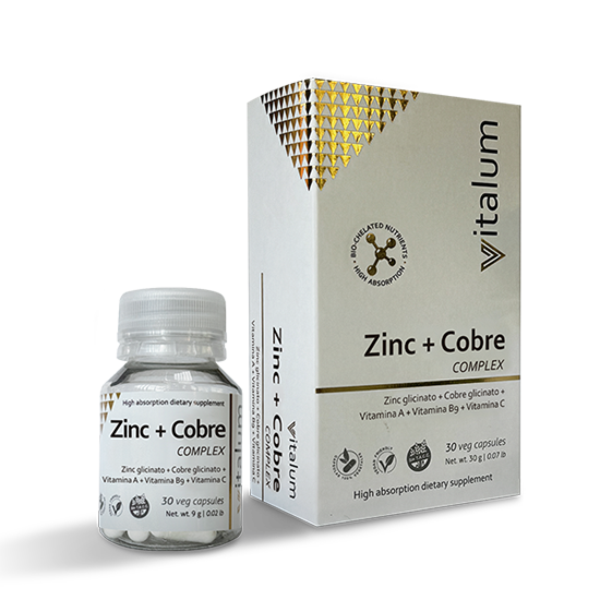 VITALUM ZINC + COBRE COMPLEX