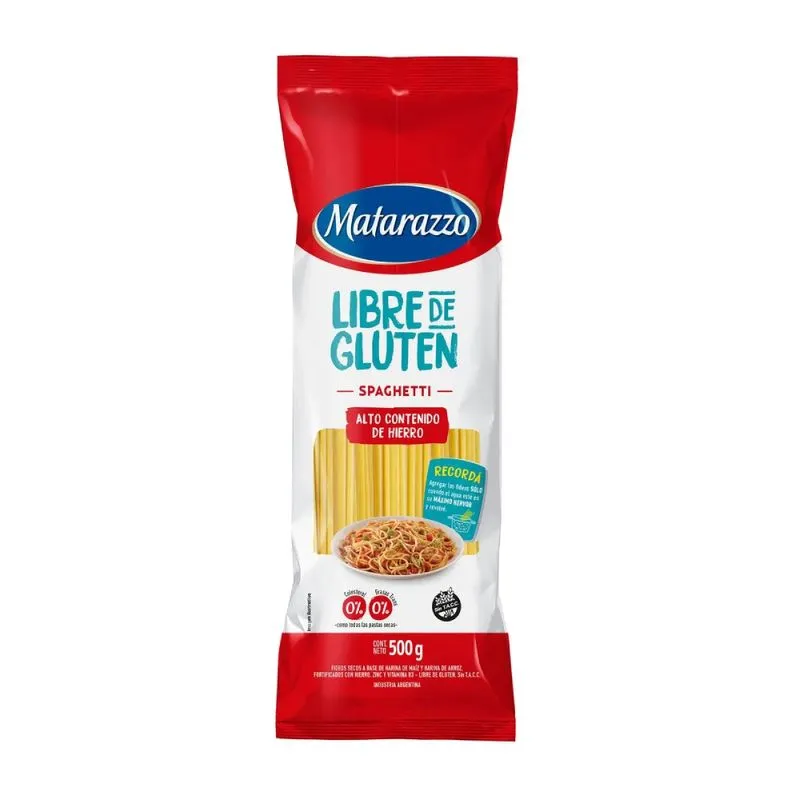 FIDEOS MATARAZZO S/TACC X 500 GR