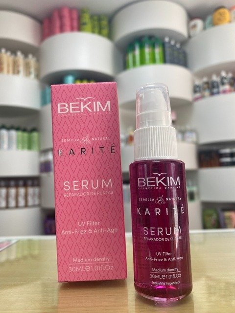 Bekim semilla natural karite serum reparador de puntas anti frizz anti age 30ml 
