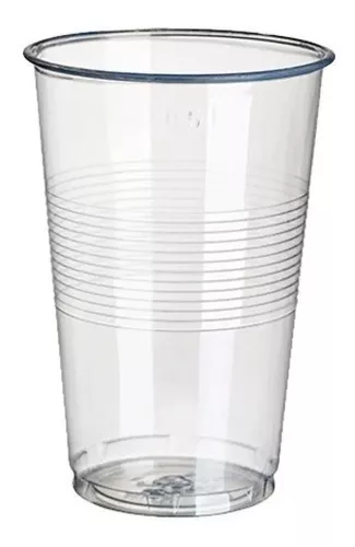 VASO PLAST 180CC CRISTAL BOLEVARES X 50U