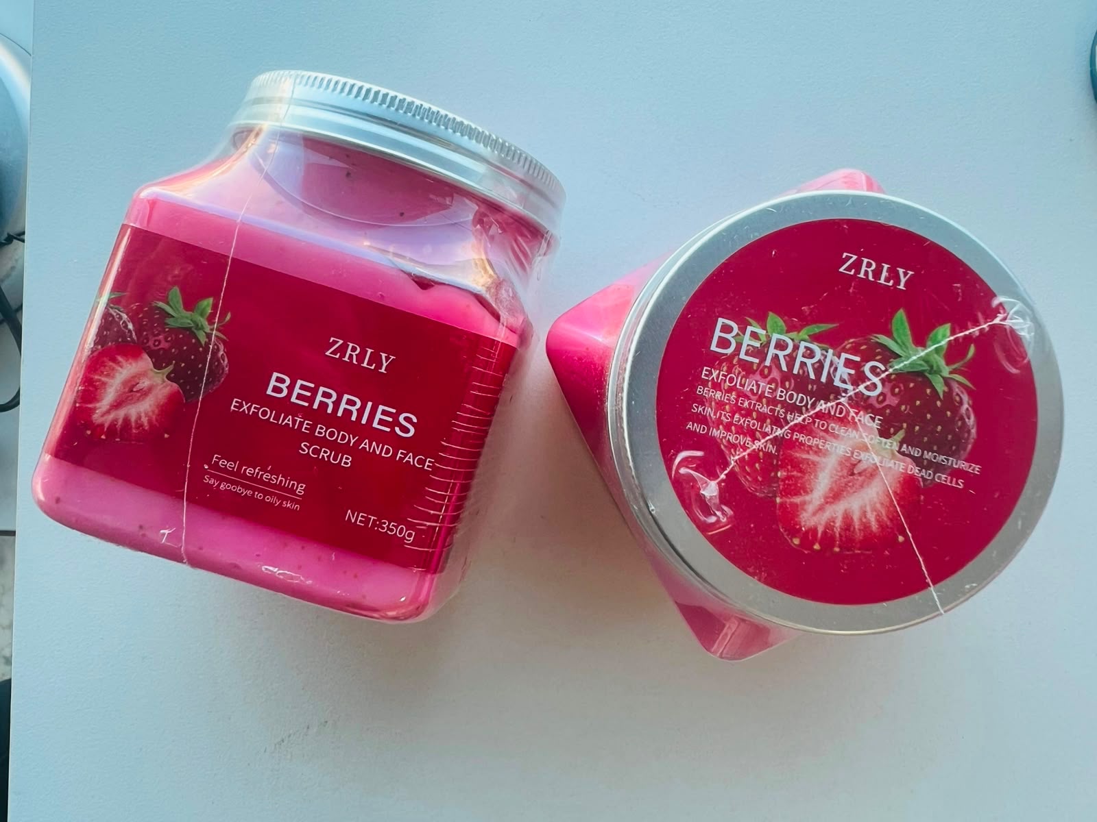 CREMA EXFOLIANTE ROSA 350ML