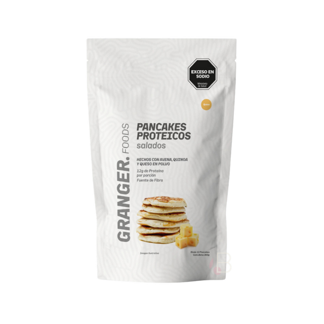 PANCAKE PROTEICOS SALADOS DE QUESO GRANGER