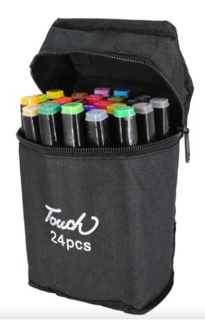 Marcadores Touch Hand Twin Maker - 24 piezas