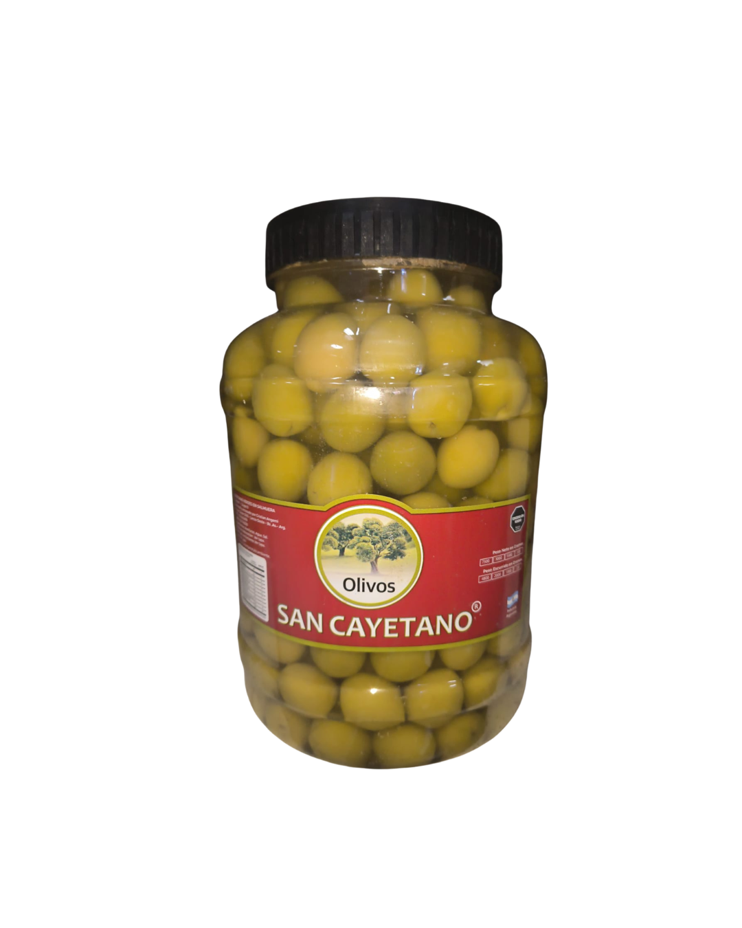 Aceituna Verde Entera N°0 x 2 kg