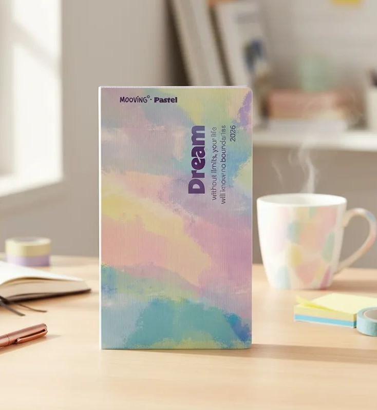 AGENDA MOOVING POCKET PASTEL 2026