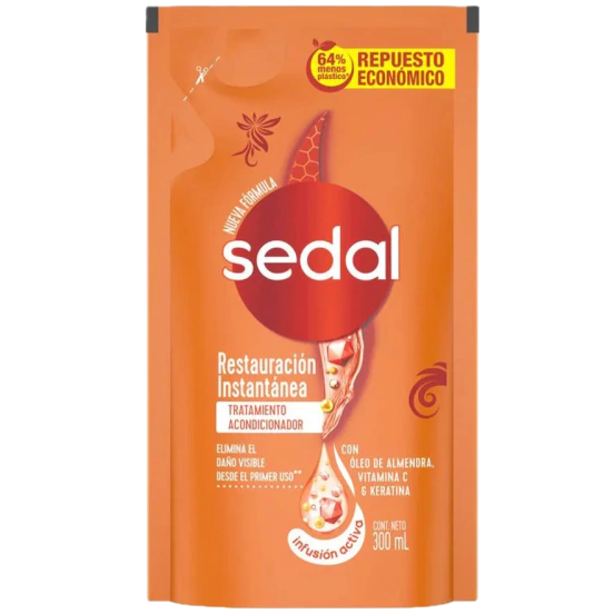 Acondicionador 300ml DP restauracion instantanea Sedal (12)
