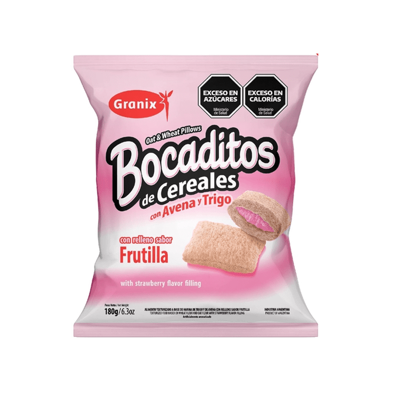 BOCADITOS DE FRUTILLA x 180g GRANIX
