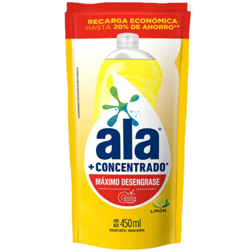 Detergente 450ml DP concentrado limon Ala (15)