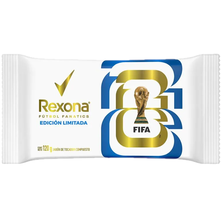 Jabon tocador 120g futbol fanatics Rexona (72)