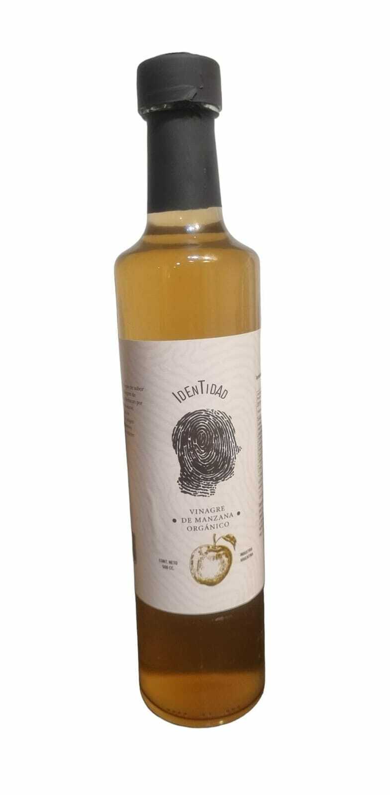 VINAGRE DE MANZANA ORGANICO X 500 CC IDENTIDAD