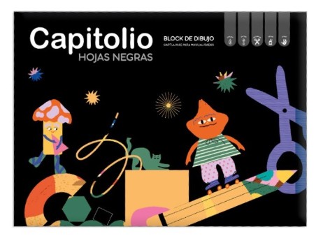 BLOCK N° 5 NEGRO CAPITOLIO 25 HOJAS