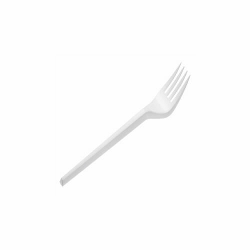 Tenedor blanco koval x 50u (caja 20p)
