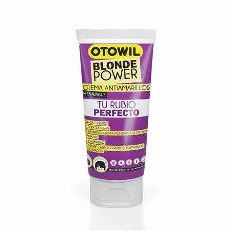 Blond Power Crema antiamarillos | Pomo 120g
